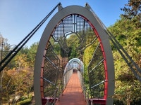 고성군, 상족암 군립공원 출렁다리 보수보강 사업 완료