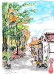 경의선숲길생태그림연구소 | 서울시, 16명 시민그림 경의선숲길 옆 경의선 숲길 전시.. 산책 드로잉