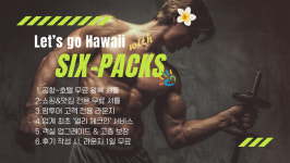 팜투어, 올해는 식스팩으로 하와이 가볼까?.. 하와이 식스팩 자유여행 선봬