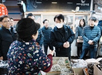 지역난방공사 임직원, 설 명절 맞아 전통시장에서 장보기