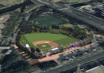 성남 황새울체육공원 리틀야구장 기공식 열어