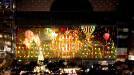 에이플랜컴퍼니, 롯데월드몰의 크리스마스를 빛내다! 미디어파사드 쇼 ‘원더풀 쇼타임’ 선보여