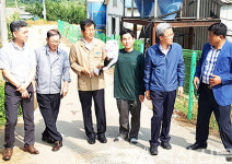 전북농협, 김제지역 폭염 피해농가 방문 위로