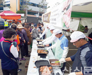 함양산청축협, 산청한방축제서 한돈 소비홍보