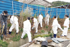 축산농장방취림 조성사업 행사 실시