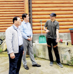 안병우 농협사료 사장, 수해현장 찾아 위로