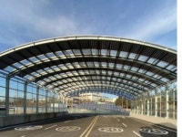 현대에너지솔루션, 세계 최초 방음터널용 양면태양광 솔루션 개발