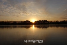 일산 호수공원, 겨울 노을에 미치다