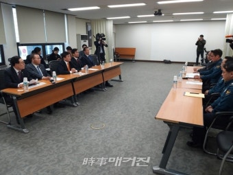 이채익, 서울 영등포경찰서 항의방문