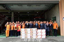 부산 동래구, 수안 119 안전센터 현장대원 격려 방문