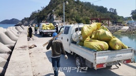 완도군 금당면, 민·관 합동 해양쓰레기 정화 활동 나서
