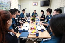 전남지방경찰청. 김남현 청장, 추석 명절 특별치안활동 현장 점검 및 격려