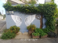 전주 노송동 천사마을 골목길, 얼굴 없는 천사로 가득