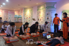 목포소방서, 송지고등학교 진로체험 교육