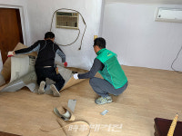 나주 남평읍 새마을지도자협의회, 사랑의 집 고치기 훈훈