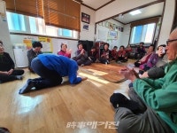 김원이 목포시 예비후보, 목포지역 경로당 모두 방문