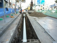 서홍‧동홍 하수관로 정비사업 1단계 마무리