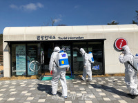 신안군 압해읍 이장협의회, 코로나 19 방역활동에 앞장