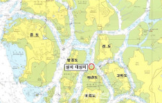 목포지방해양수산청, 신안 지도읍 선도 인근 해역에 등표 설치