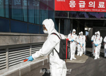 해병대 9여단, 제주시 에스중앙병원, 한국병원, 한마음병원, 한마음 어린이집 코로나 방역지원