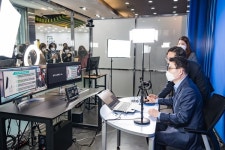 강동구, 온라인 수업 지원 위해 3D 가상 원격수업 시스템 갖춘 e-스튜디오 개관