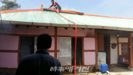 목포소방서, 큰 불 막은 호스릴 비상소화장치