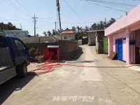 목포소방서, 큰 불 막은 호스릴 비상소화장치