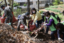 광주 동구 산수2동, 구와산 산책로 일제대청소