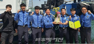 목포해양경찰서, 지역 화훼농가 돕기 캠페인 이어가