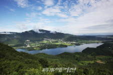 산에 안긴 호수, 완주 구이호수 둘레길 각광