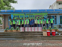 광양시 중마동 청년회, 하절기 경로당 29개소 방역소독