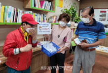 광주 광산구 송정2동 지사협, 마스크 분실방지 목걸이 나눔