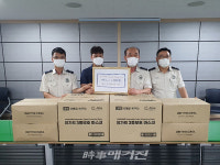 광양소방서, 신가가마솥 국밥 소방서에 마스크 5,000개 기탁
