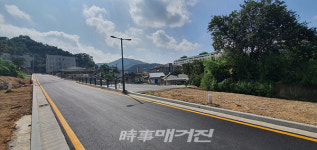 광주 동구, 조대부고 정문~의재로 간 주변도로 뻥 뚫려