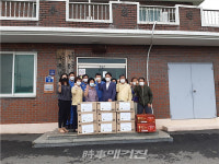 광양시, 삼진기업(주)... 자매결연 마을에 추석선물 전달