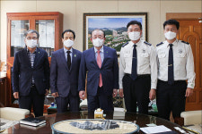 광주 남부소방서, 대형화재 예방 차원 광주대학교 지도 방문!