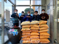 광주시 광산구 평동 주민들, 사랑의 쌀독에 쌀 500kg 기부