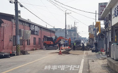 나주시, 원도심 전선 지중화 공사 착수 … 연말까지 준공 목표