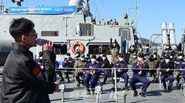 해군 3함대사령부, 설맞이 소(牛)소(牛)한 소확행 이벤트로  장병들 설에도 힘내 소!