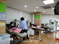 생명나눔 사랑의 헌혈 봉사, 여수시 서강동주민센터‧주민자치위원회 솔선수범
