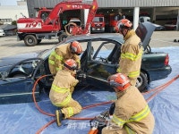 광주광역시 119특수구조단, 교통사고 대비 특별구조훈련