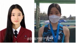 신성여중 김가은 선수, 제50회 춘계 전국 중.고등학교 육상경기대회 은메달 획득