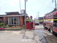 광주 서부소방서, 화재발생 마을 주민들, 비상소화장치 사용으로 화재피해 최소화