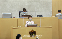 오영순 광주 남구의원, 민원실 이전과 청사부채상환 의견 제시