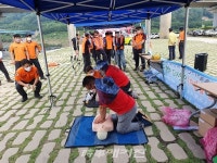 곡성군, 여름철 물놀이 안전사고 예방 안전훈련 실시!