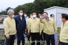 윤재갑 국회의원, 해남·진도 집중호우 피해지역 특별재난지역으로 선포해야!