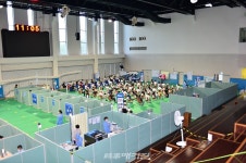 변광용 거제시장, 삼성중공업 자체 코로나19 백신접종 현장 방문