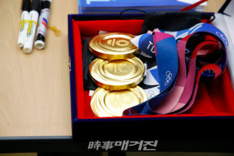 도쿄올림픽 양궁 3관왕 안산 선수, 고향 '광주 북구' 방문