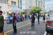 빛가람동 코로나 확산세 … 나주시, 아파트별 선제 검사 추진