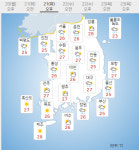 경기도 광주 규모1.5지진발생, 추석당일 오늘날씨 발표
